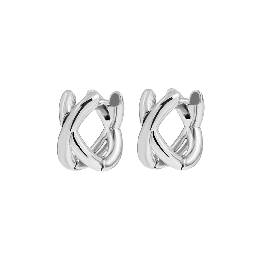 Stainless Steel Big Circle Hoop Earrings