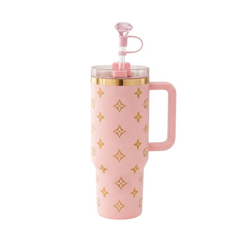40oz Luxury Tumbler – Baby Pink